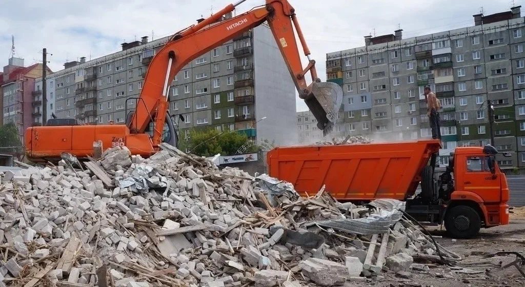 Профессиональный вывоз строительного мусора в Юбилейном в октябре